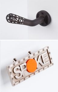 Knockout Knobs, Spoke Handle, Door Handle