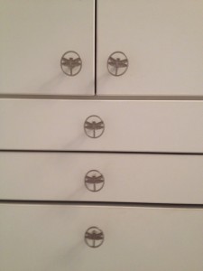dragonfly cabinet knobs