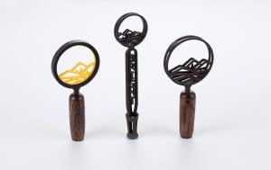 Knockout Knobs Bright Idea Beer Tap round 3 samples