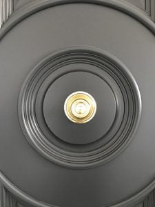 Custom Escutcheon Straight View