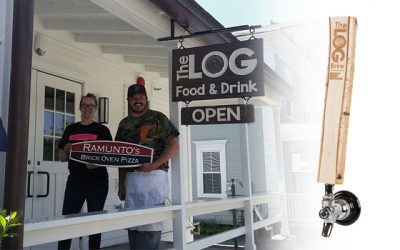 Log Tap Handle for The LOG Restaurant