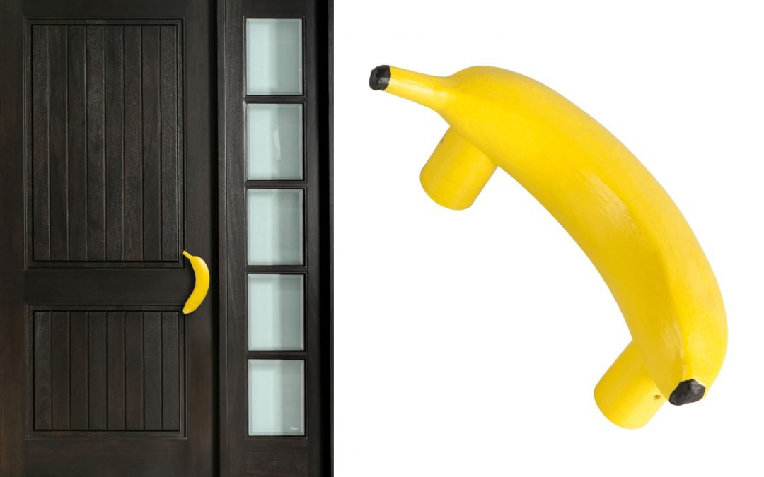 New Knockout Knobs Banana Door Handle