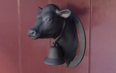 Betsy the Cow Door Knocker