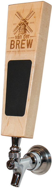 VanDerBrew_Left Van Der Brew Tap Handle Left