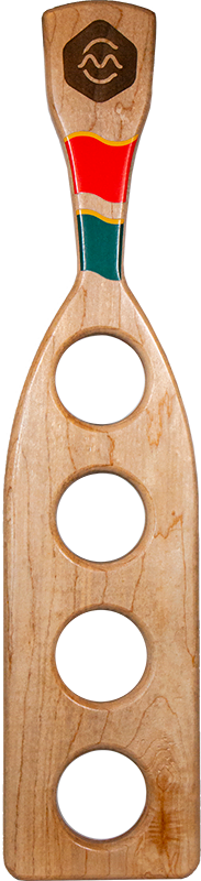 MeiersCreek_Flight_Front_1 Knockout Designs Beer Flight Holder 2