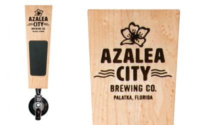 Azalea City Brewing Company Custom Tap Handle