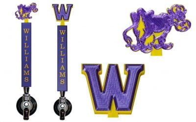 Williams College Mascot Tap Handle
