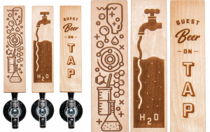 Knockout Designs Glass Jug Featured Taps