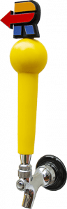 Joystick and Flipper Tap Handles Yellow
