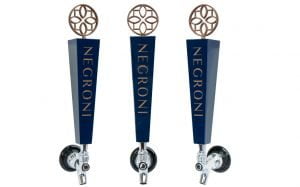 Negroni Cocktail Tap Handle