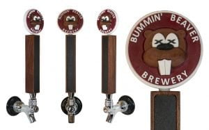 Featured Bummin Beaver custom tap handles