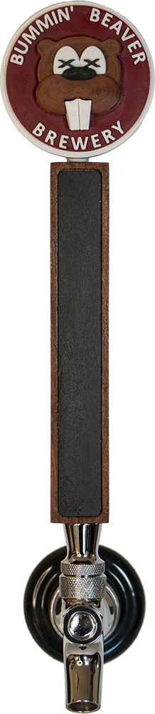 BumminBeaver_FRONT Bummin Beaver custom tap handle