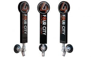 Four City Brewing Taps