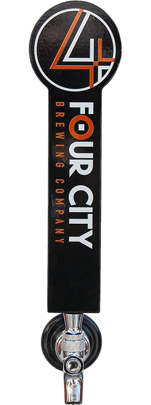 Four City Custom Beer Tap by Knockout Designs