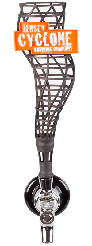 Jersey Cyclone Custom Beer Tap by Knockout Designs