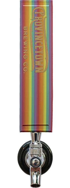 Provincetown Pride Custom Beer Tap by Knockout Designs