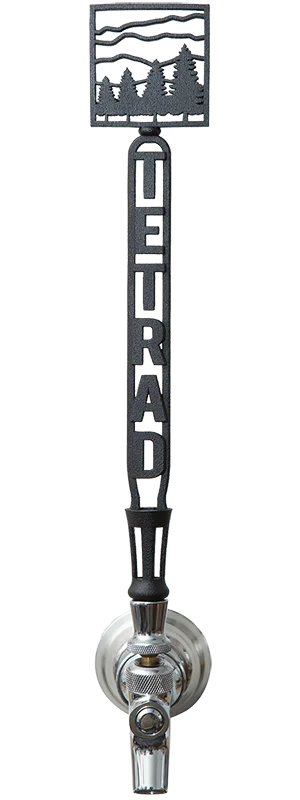 Tetrad Custom Beer Tap by Knockout Designs