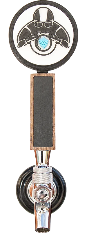 Wheelie Pop Custom Beer Tap by Knockout Designs