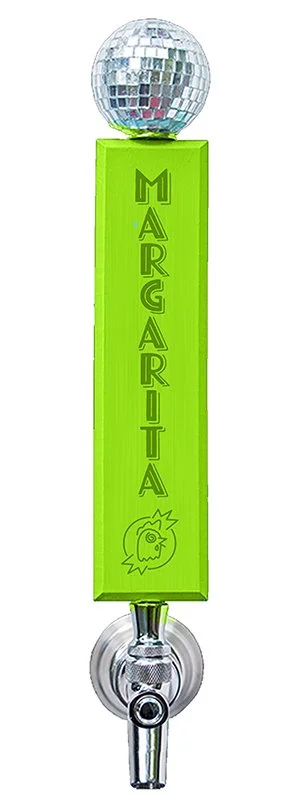 Hypnotic Chicken Margarita Custom Beverage Tap by Knockout Designs