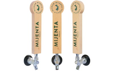 Mijenta Tequila Green Tap Handle